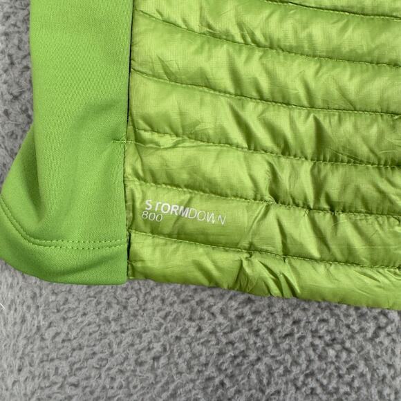 Eddie Bauer First Ascent StormDown 800 Vest Women’s Medium Green Puffer Packable - Picture 2 of 8